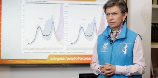 Alcaldesa Claudia López 