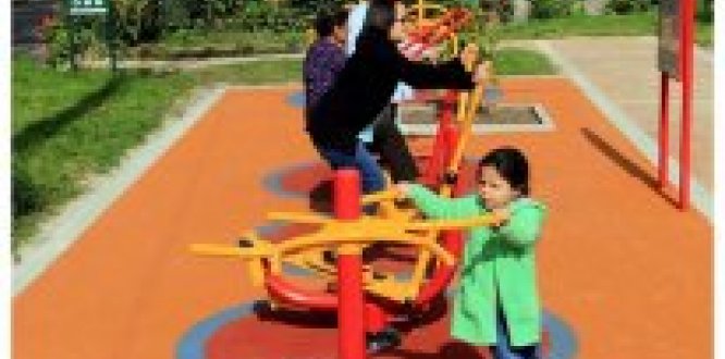 foto niños jugando en parque foto niños parque mobiliario educación